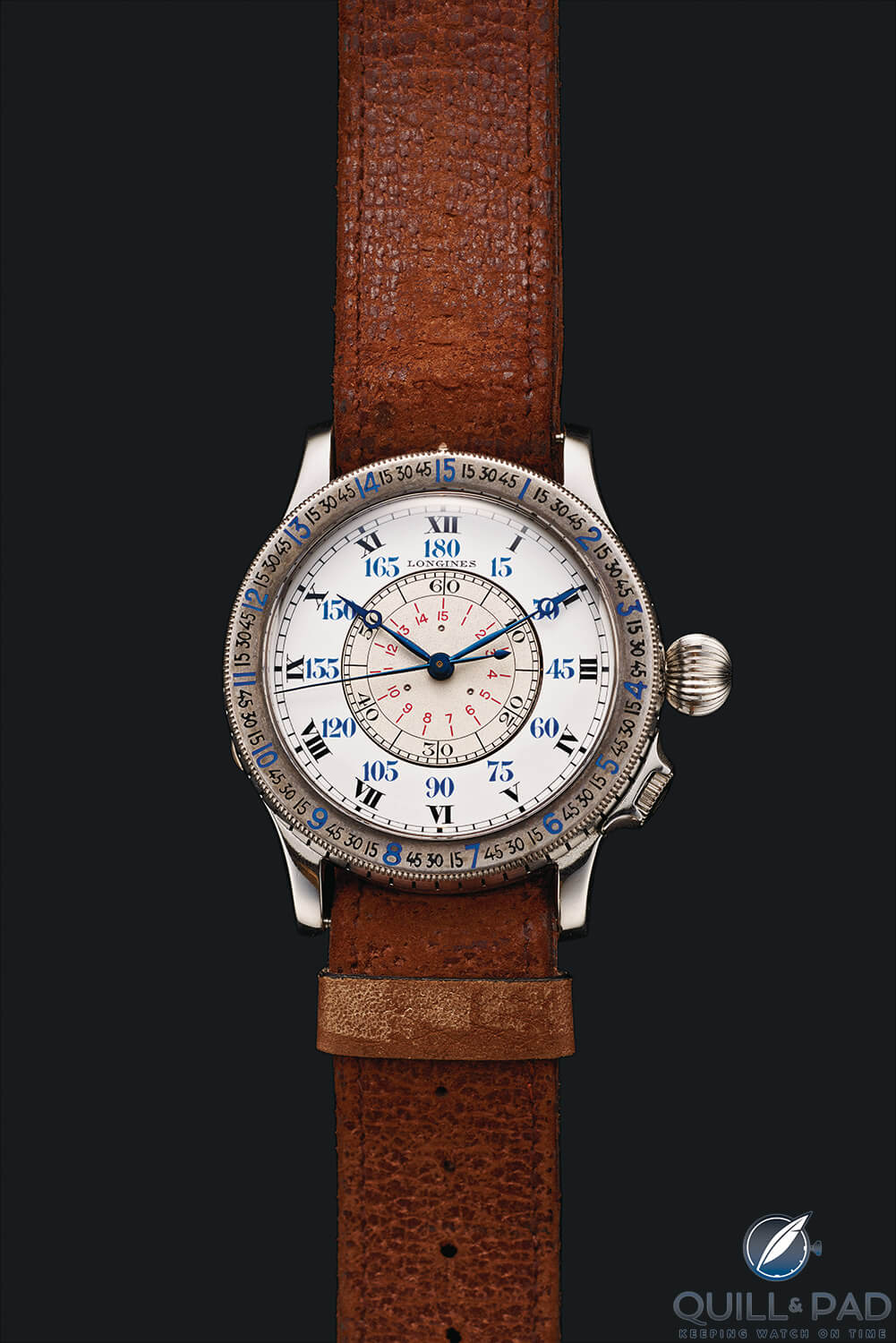 Longines Lindbergh Hour Angle designed by Charles Lindbergh and Philip Van Horn Weems from 'A Man and His Watch'