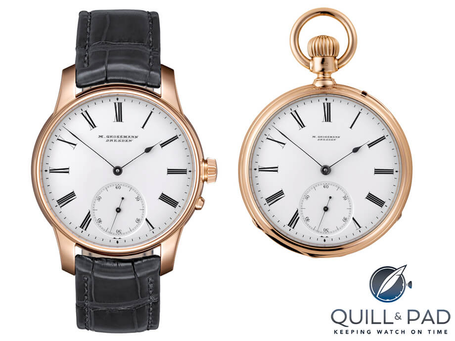 Moritz Grossmann Atum Homage wristwatch and pocket watch set for Only Watch 2017