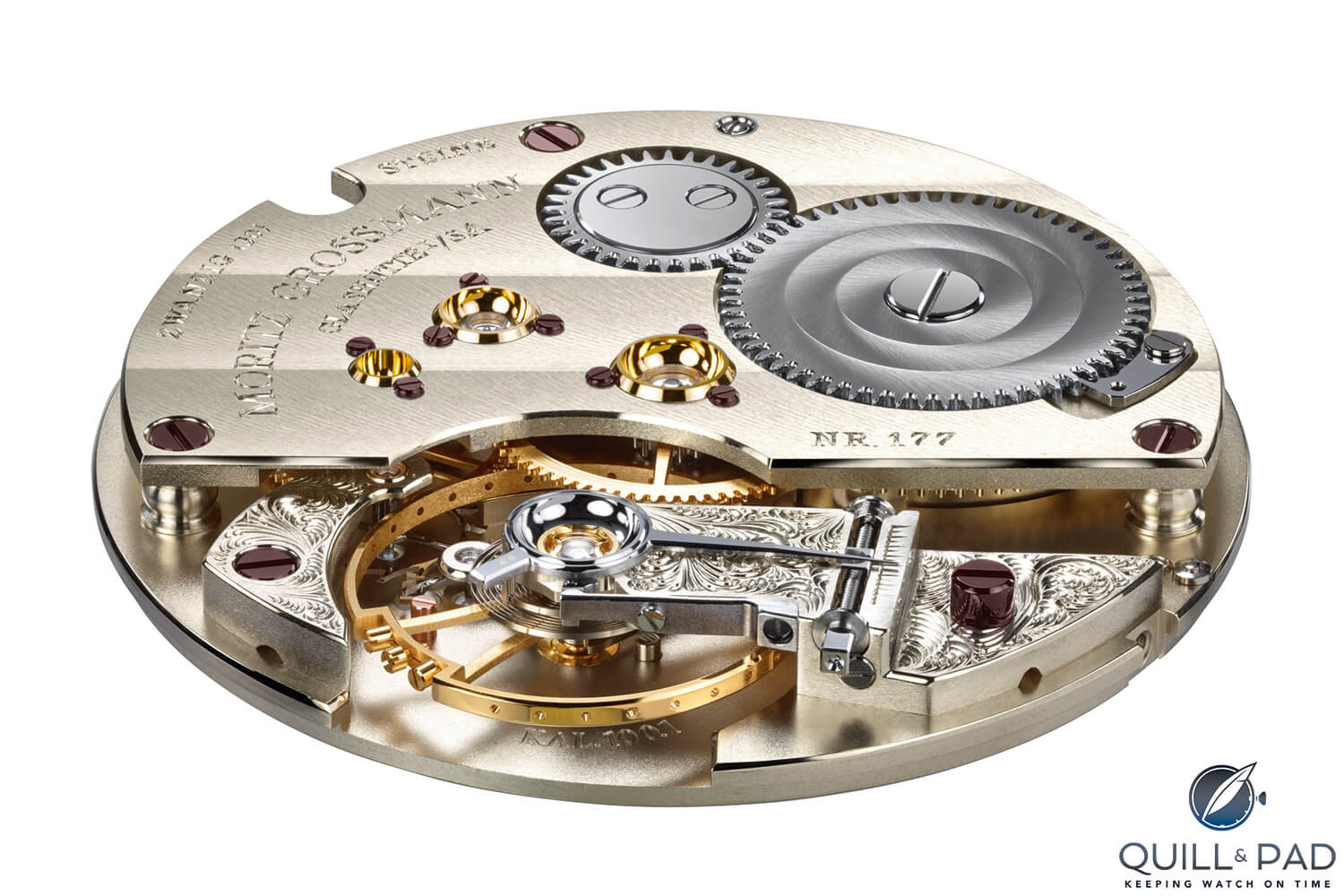 Atum Caliber 100.1, which powersthe Moritz Grossmann Atum Homage for Only Watch 2017
