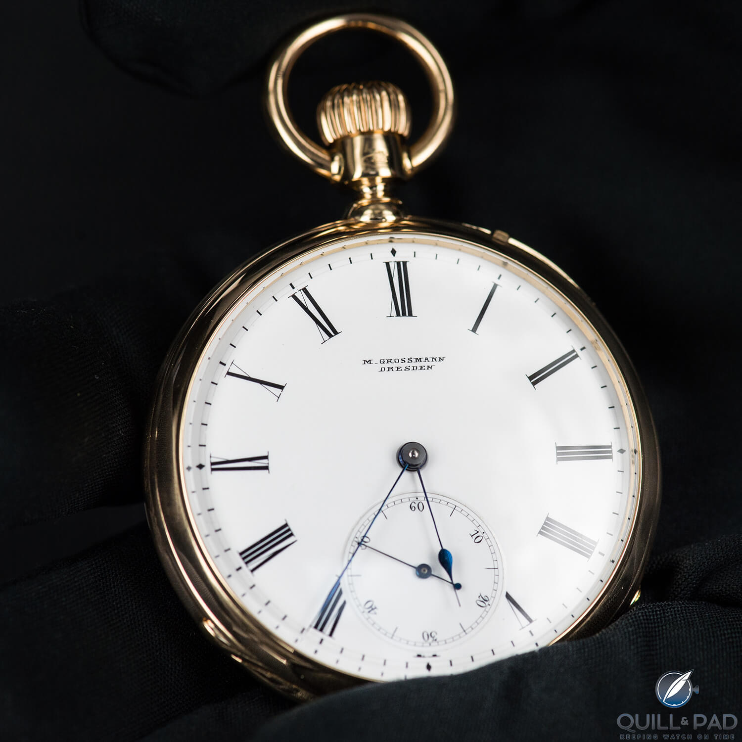 Pocket watch half of the two-part Moritz Grossmann Atum Homage wristwatch and pocket watch set for Only Watch 2017