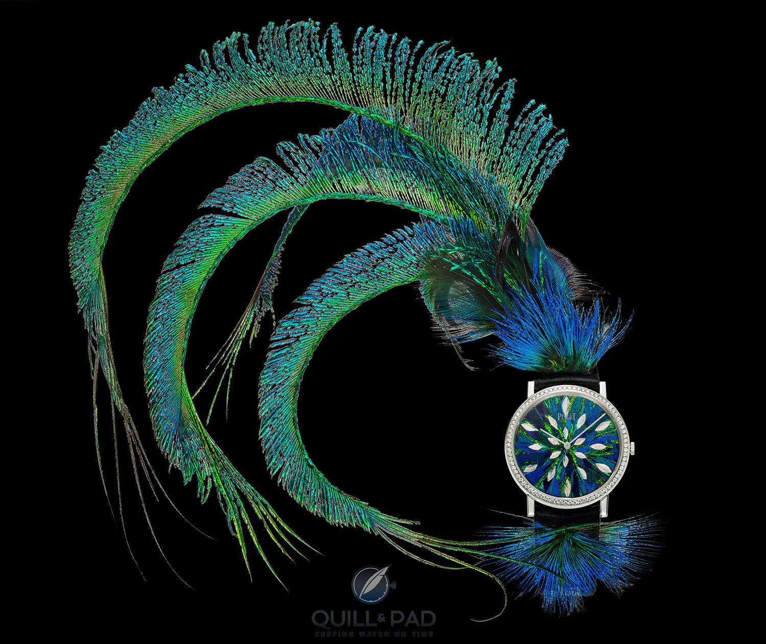 Piaget Altiplano Art & Excellence feather marquetry