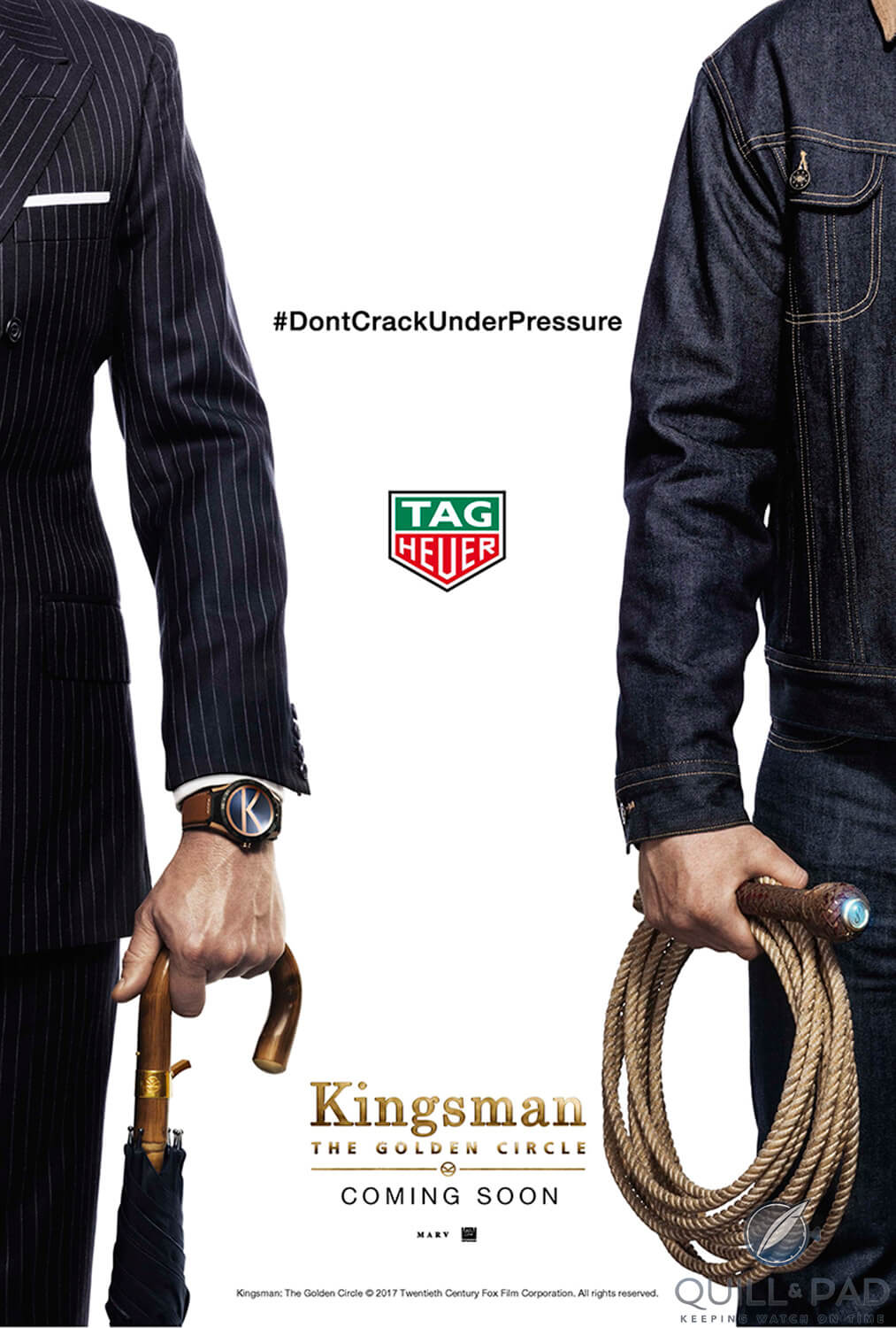 Sequel 'Kingsman: The Golden Circle' features the TAG Heuer Connected Modular 45