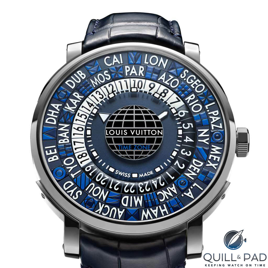Louis Vuitton Escale Time Zone Blue