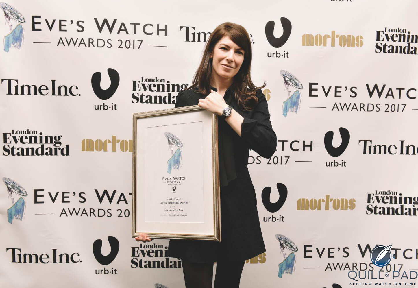 The 2017 Eve's Watch Woman of the Year: Aurélie Picaud, director of Fabergé Timepieces