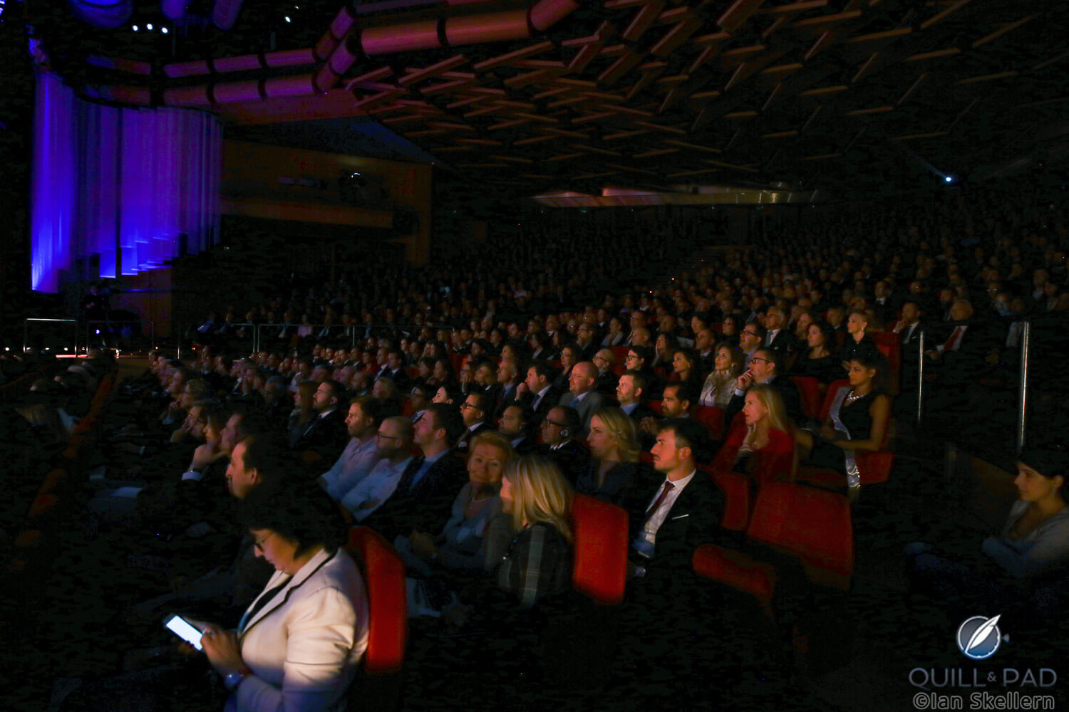 The audience of the 2017 Grand Prix d'Horlogerie de Genève