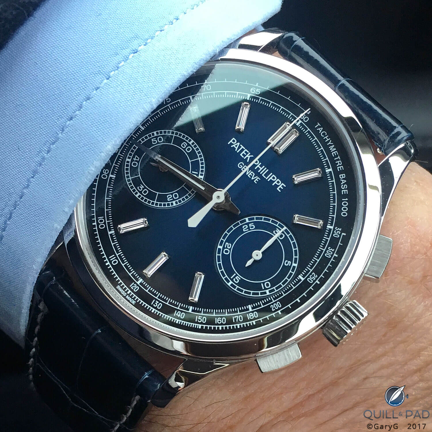 On the wrist: Patek Philippe Reference 5170P