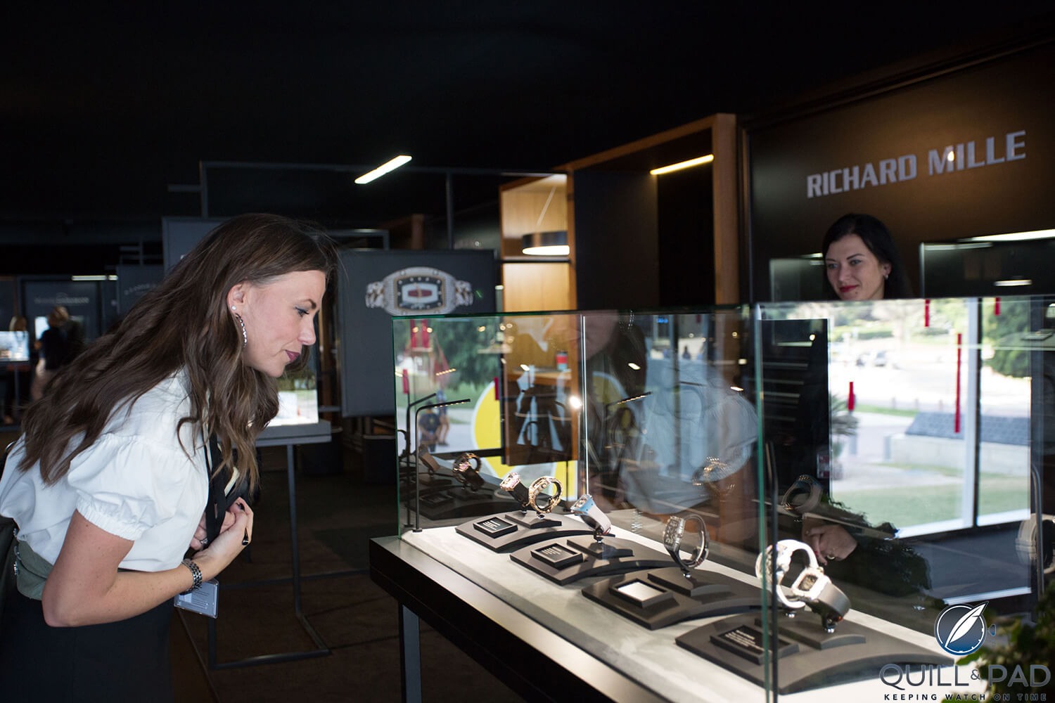 50% of the Richard Mille stand at Dubai Watch Week was devoted to ladies watches, a fact that didn't go unnoticed by this sharp eyed visitor