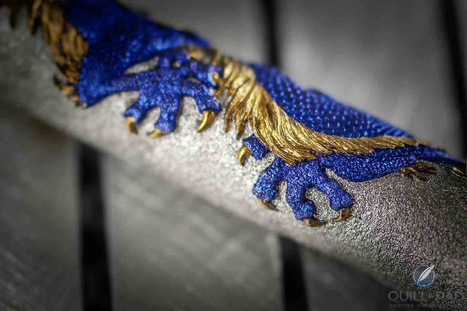Grayson Tighe Blue Dragon claws
