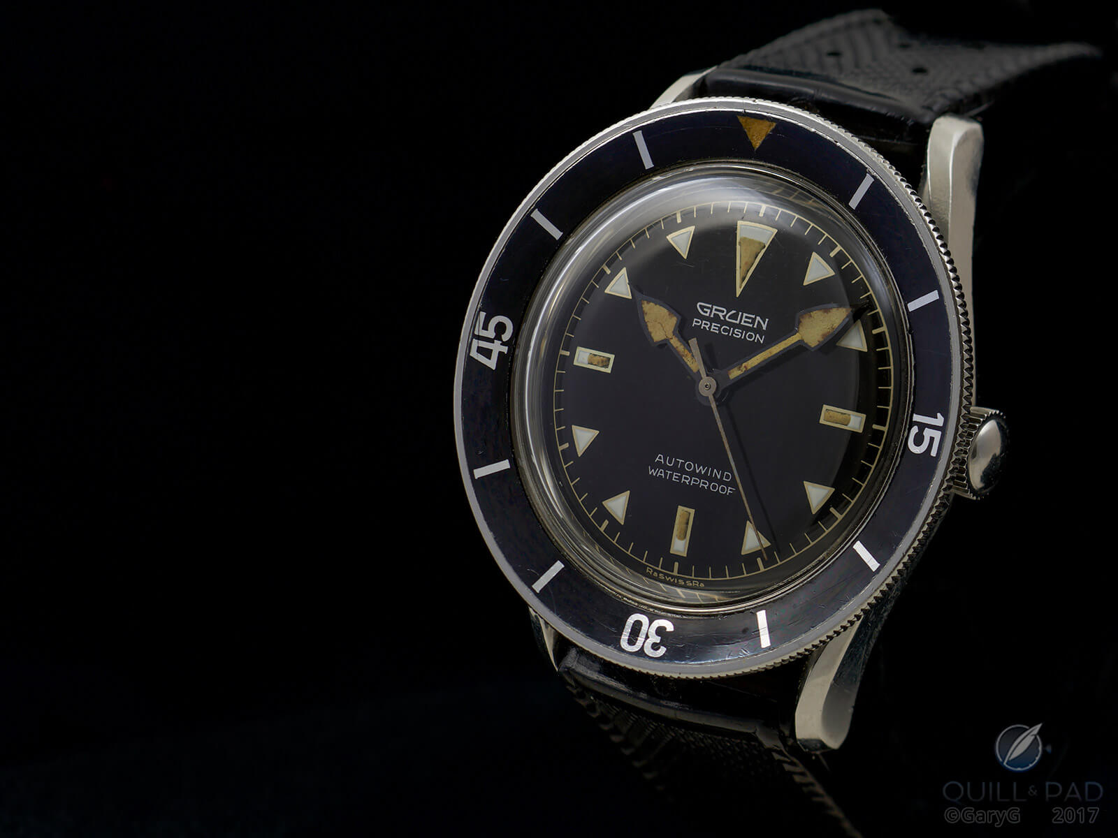 Available online or in person: Gruen Superocean Diver at Analog/Shift