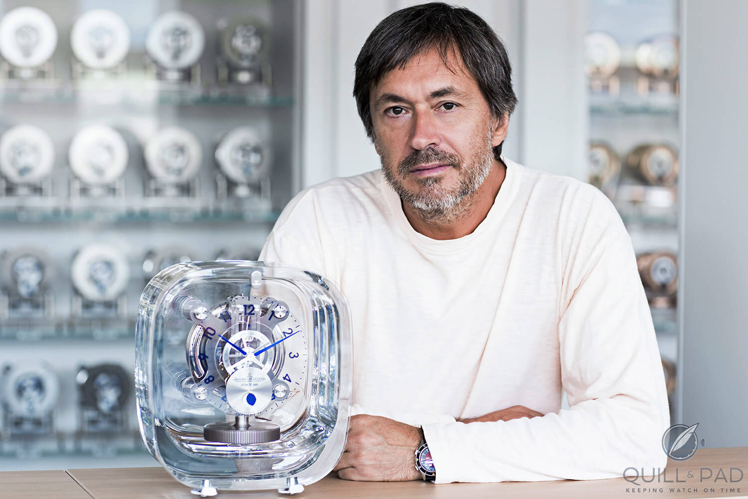 marc newson atmos 566 and hourglass