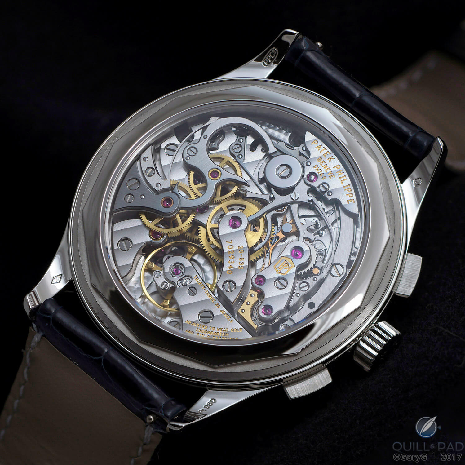 Fun to look at, fun to own: movement view, Patek Philippe Reference 5170P