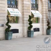 Rolex boutique in Place Vendome