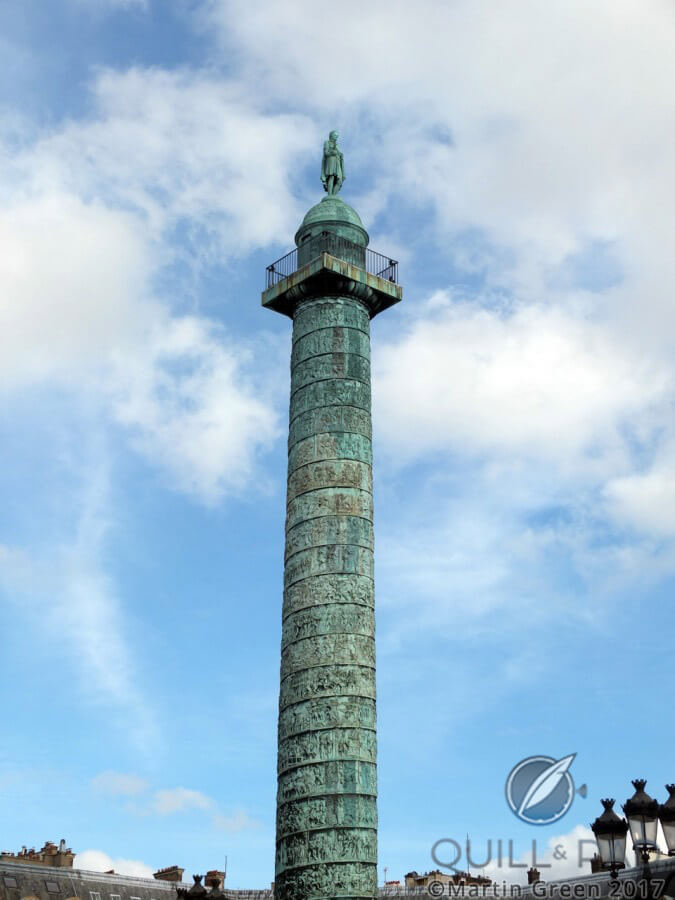 The Vendôme Column (photo courtesy Martin Green)