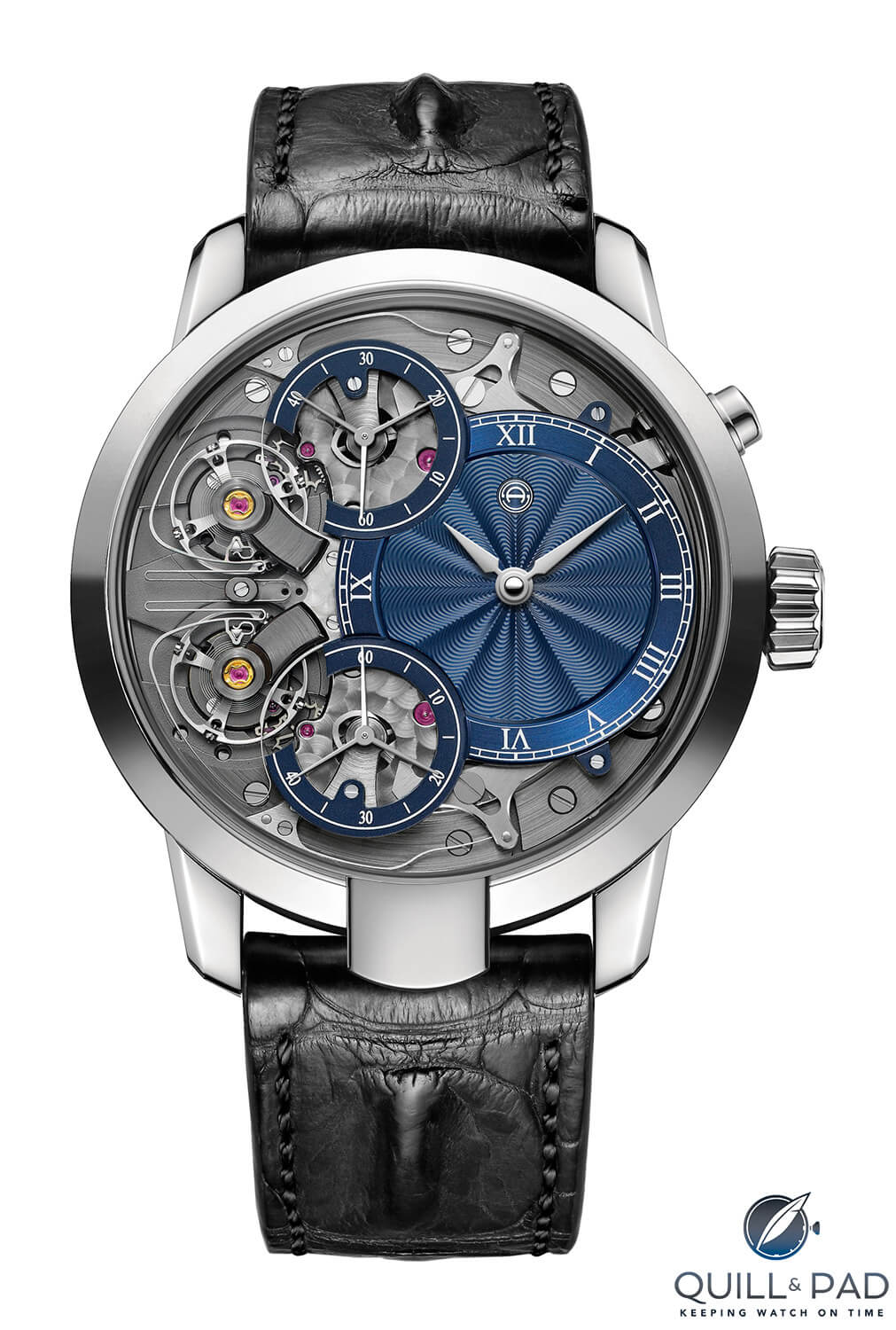 Armin Strom Mirrored Force Resonance with guilloche dial