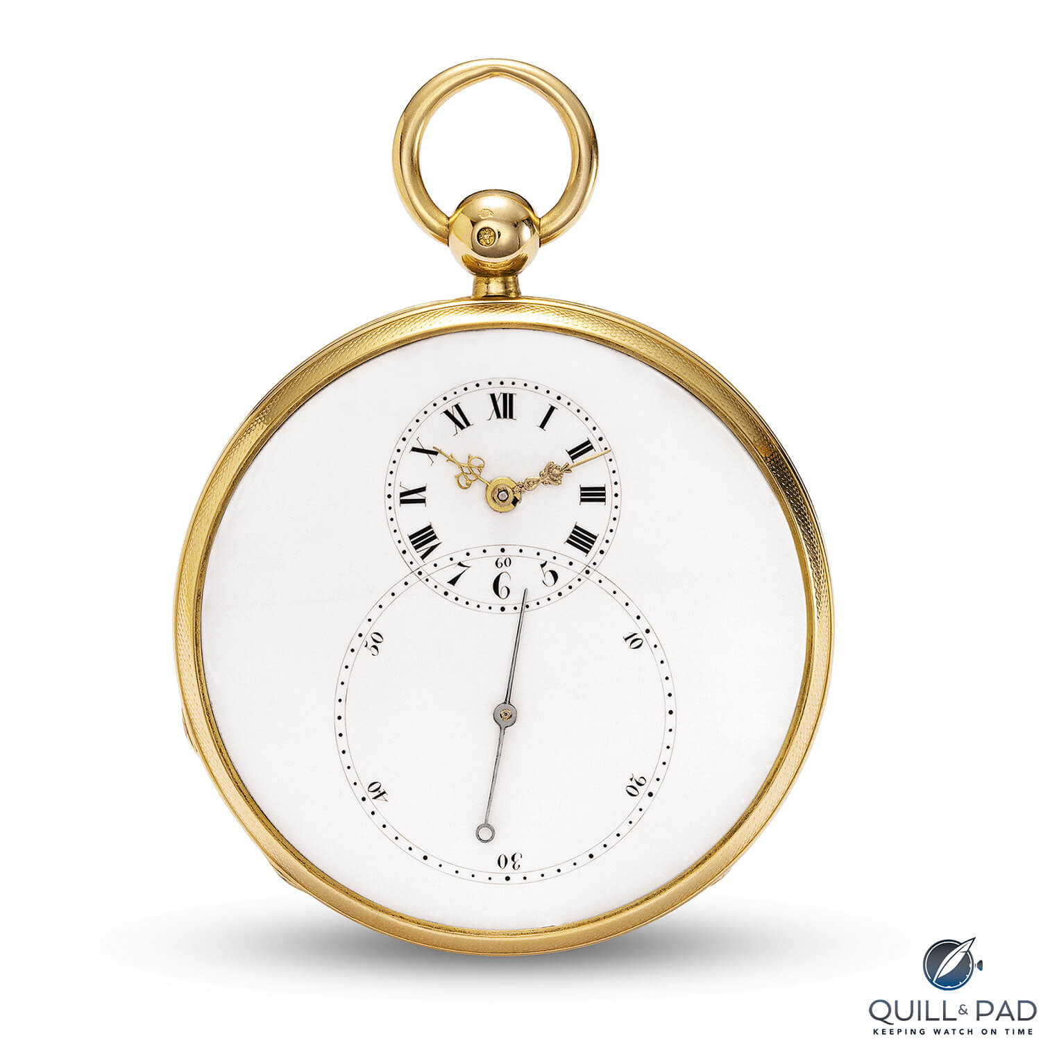 The design of this historic Jaquet Droz pocket watch from 1784 spawned the Grande Seconde line