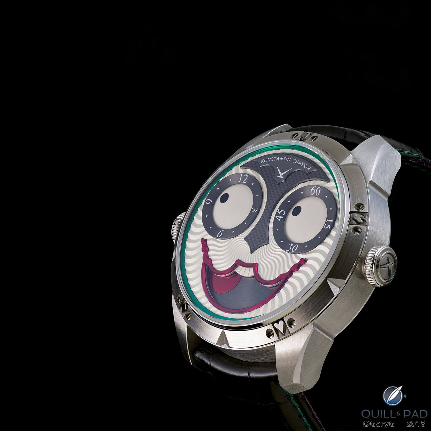 What is he looking at? Konstantin Chaykin's Joker comes to life