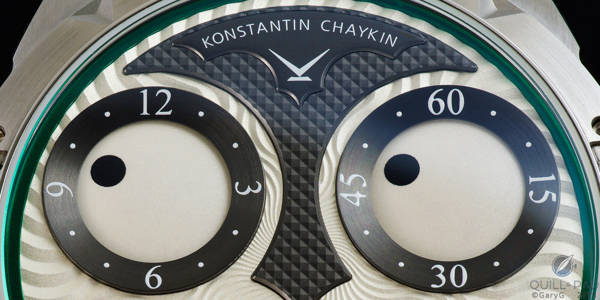 Here's looking at you: dial detail, Joker by Konstantin Chaykin