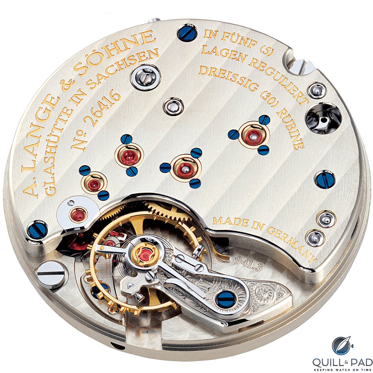 A. Lange & Söhne Caliber L941.3 from 1994's Saxonia
