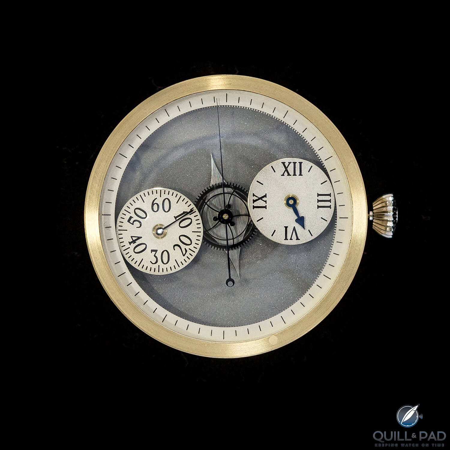 Watch by F.A. Lange Watchmaking Excellence Award finalist Veit Rothaupt from Glashütte, Germany