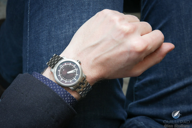 Ming 17.03 GMT on the wrist