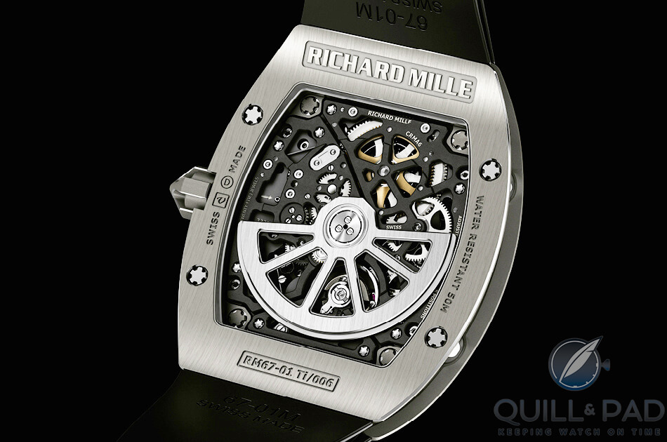Richard Mille RM 67-01 movement side