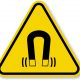 Warning: Strong magnetic field ISO symbol