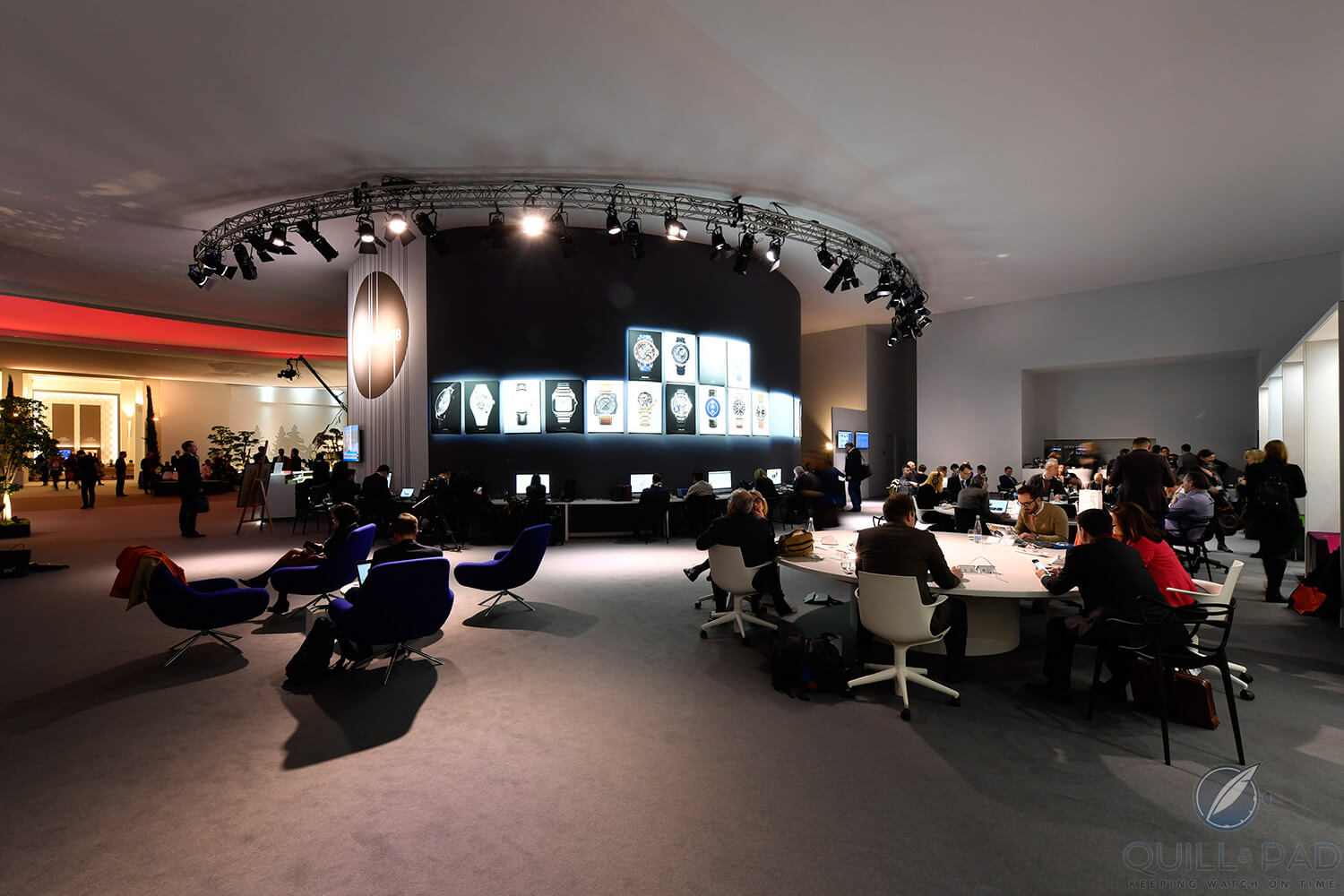 New press center at the 2018 SIHH