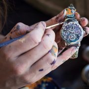 Attention to detail: Alexa Meade paints the Jules Audemars Equation of Time