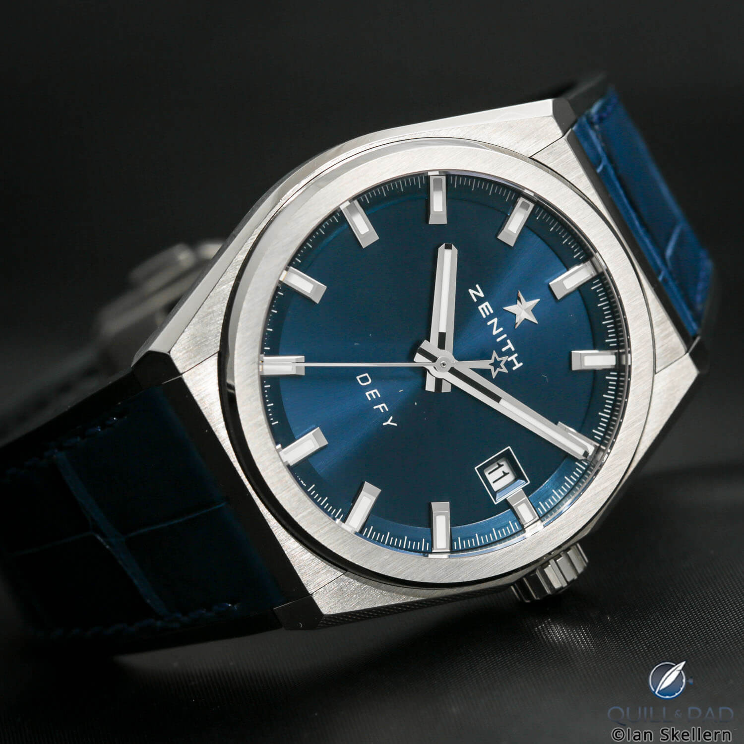 Zenith Defy with blue dial