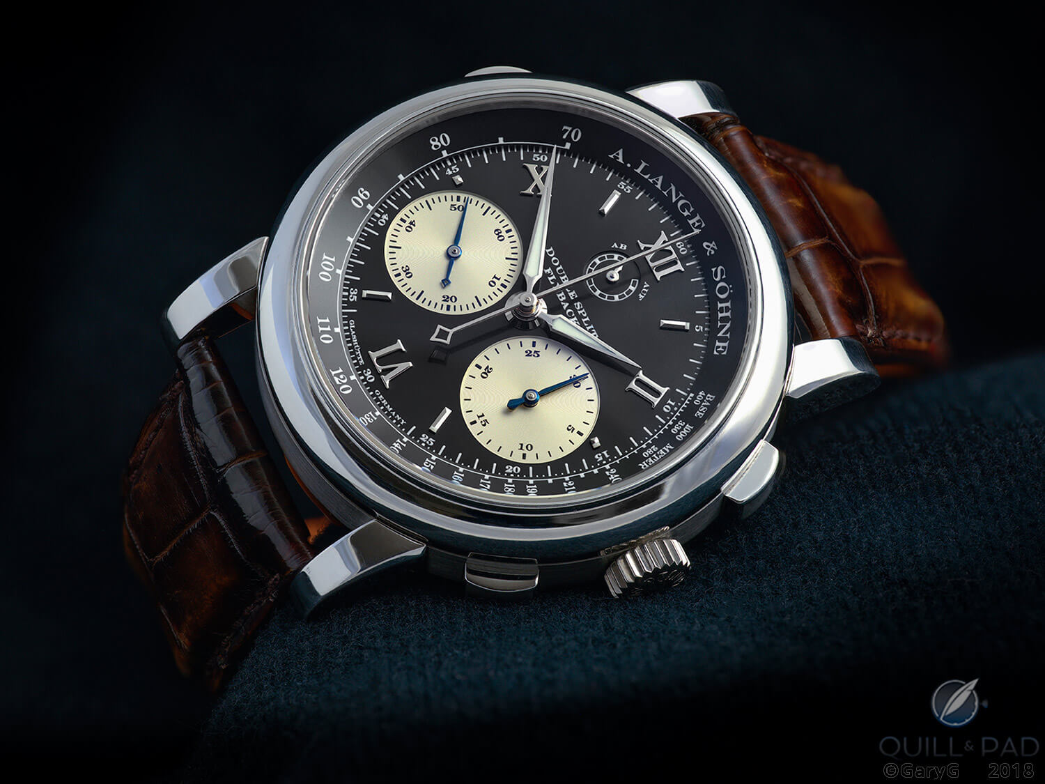 Love at first shot: A. Lange & Söhne Double Split captured with the Hasselblad X1D