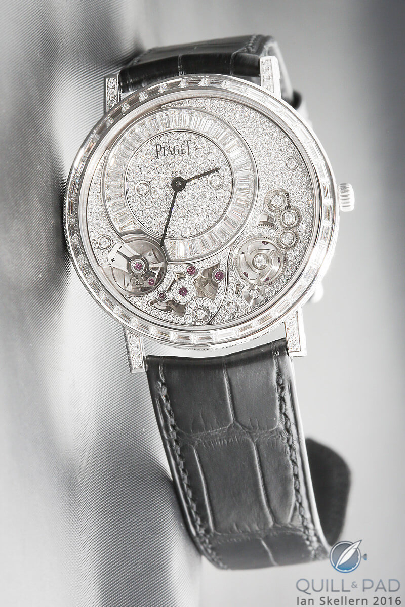 Piaget’s Altiplano 38 mm 900D, the world’s thinnest high jewelry watch
