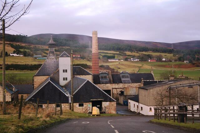 Brora Distillery Scotland (photo courtesy Andrew Wood/Wikipedia)