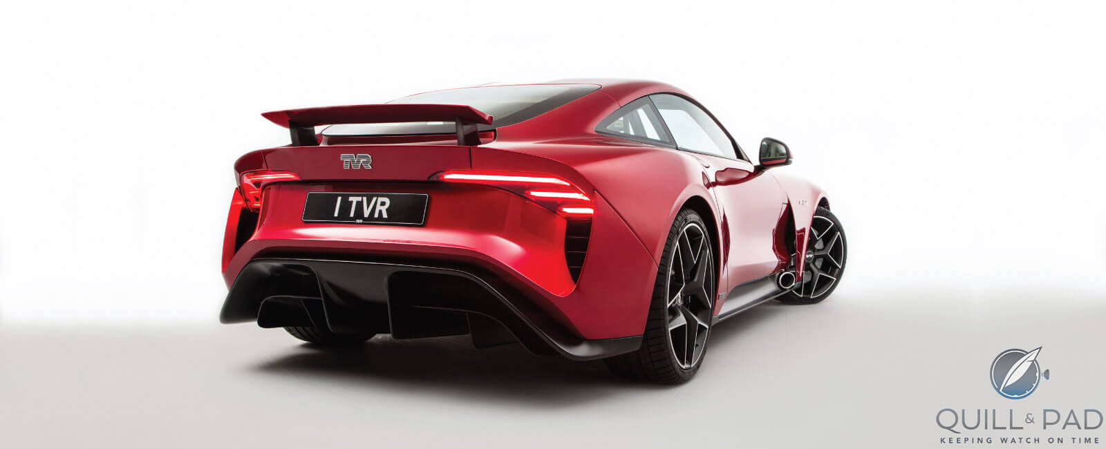 Back of the 2018 TVR Griffith