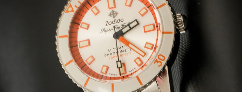 Zodiac Super Sea Wolf Topper Edition with light dial