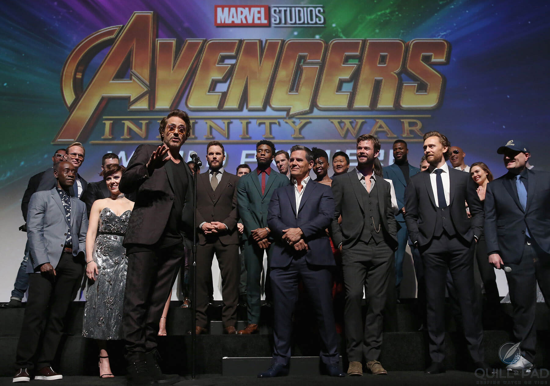 The cast of ‘Avengers: Infinity War’ at the world premier in Los Angeles (photo courtesy Citizen)