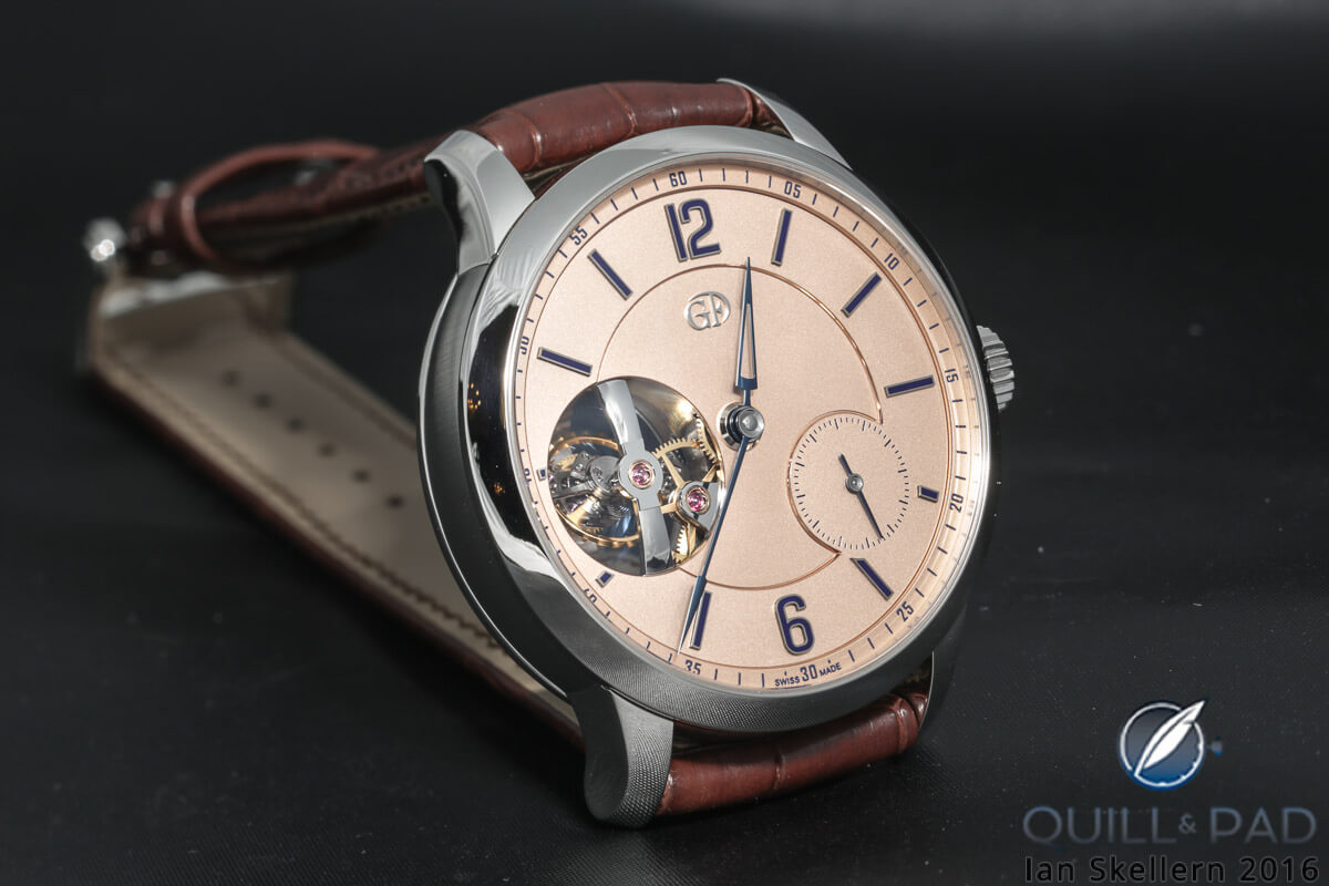 Greubel Forsey Tourbillon 24 Secondes Vision with salmon dial