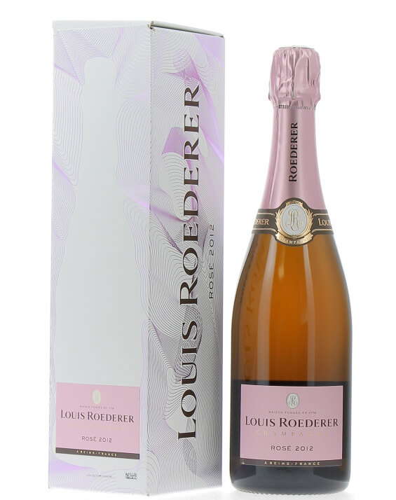 Louis Roederer Rosé 2012 vintage champage