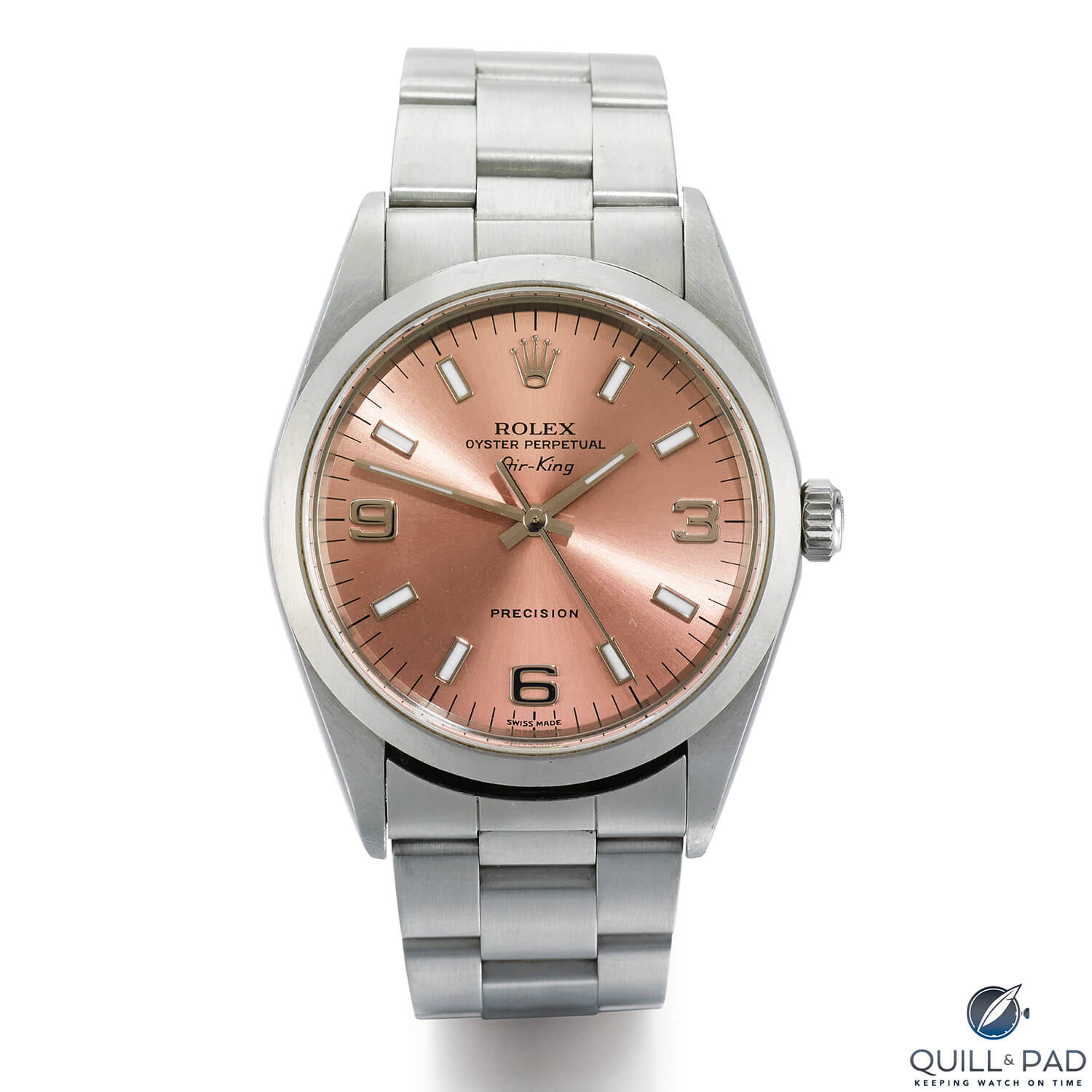 Rolex Air King with salmon dial (photo courtesy Sotheby's)
