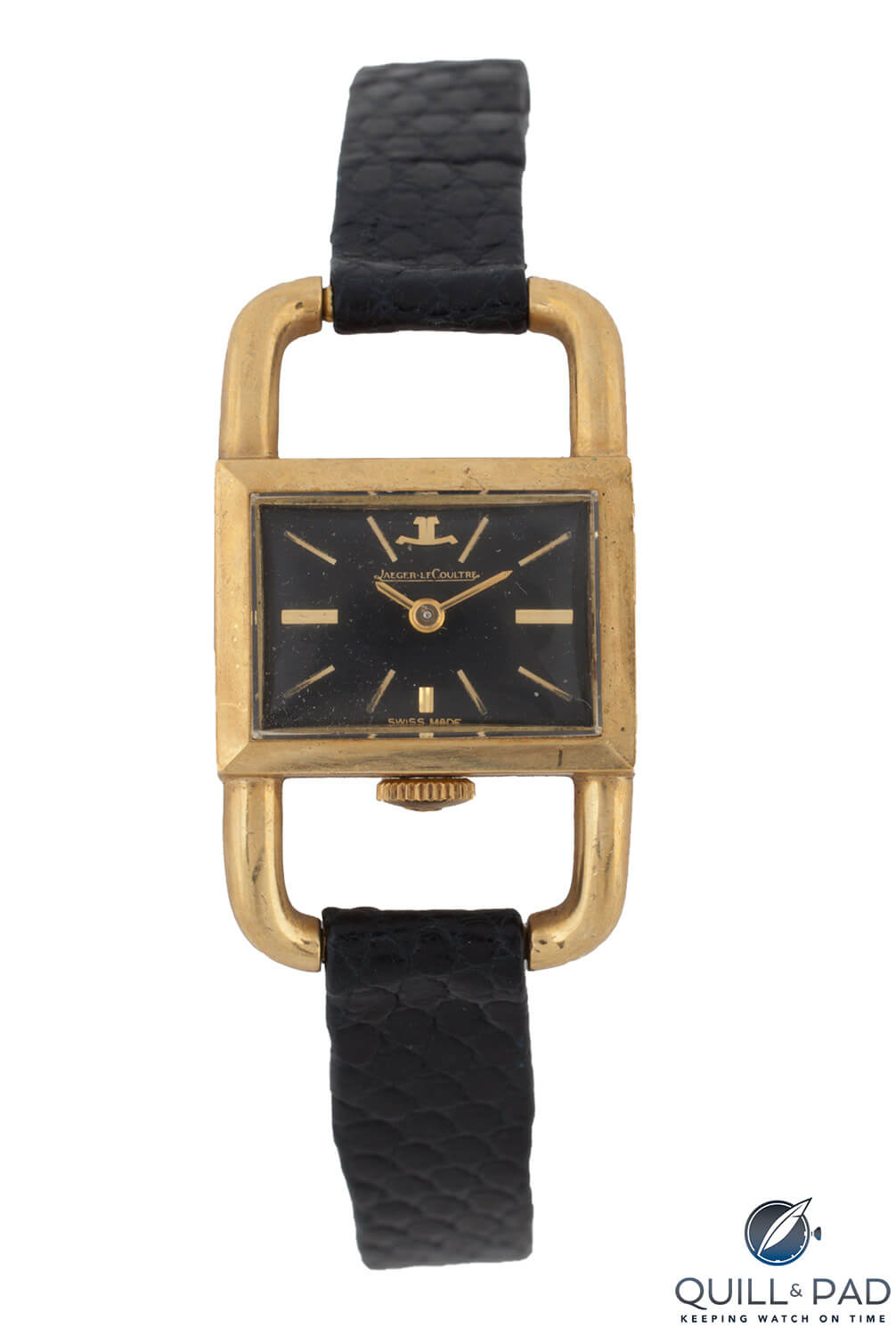 Julien’s Auctions Lot 375: Jaeger-LeCoultre rectangular watch