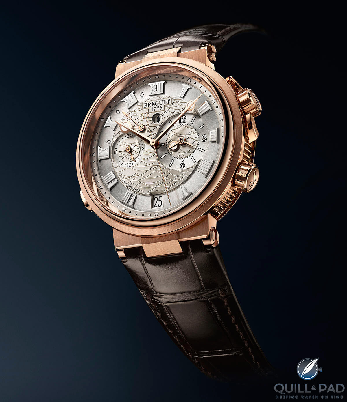 Breguet Marine Alarme Musicale 5547 in pink gold