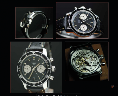 Heuer Autavia 30 1968-1971 Manual Wind Chronograph page 111 of 'Chasing Time' by Alistair Gibbons