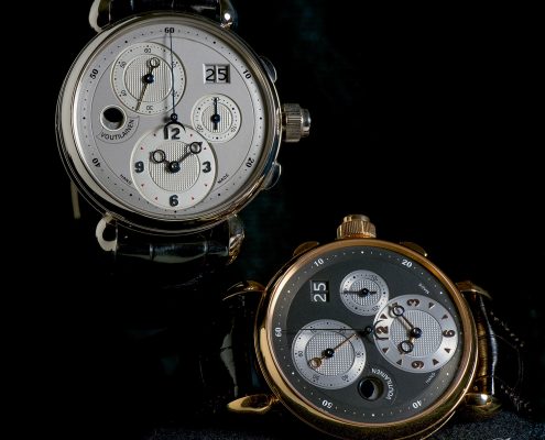 Day and night: two unique Kari Voutilainen chronographs