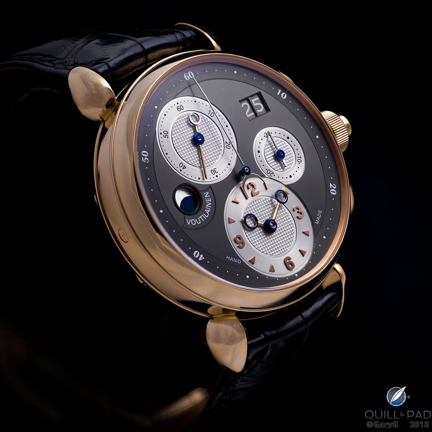 The camera just loves some watches: Voutilainen Masterpiece Chronograph II