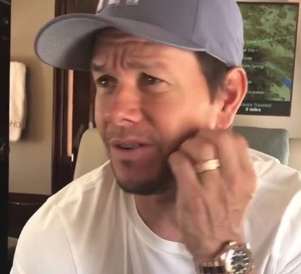 Mark Wahlberg wearing a Rolex GMT Master II "Root Beer" (photo courtesy Mark Wahlberg Instagram)