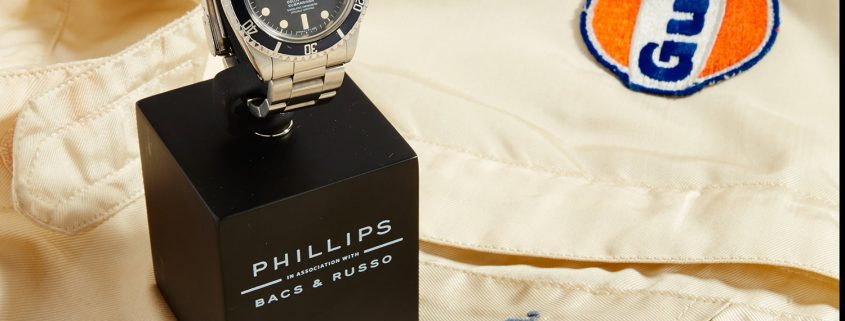 Steve McQueen Rolex Submariner to be auctioned by Phillips