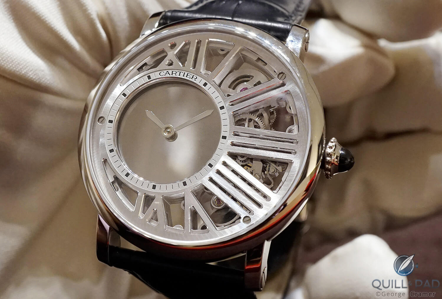 Cartier Rotonde Skeleton from the Fine Watch Making collection