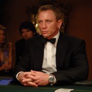 Daniel Craig as James Bond wearing an Omega Seamaster in Casino Royale