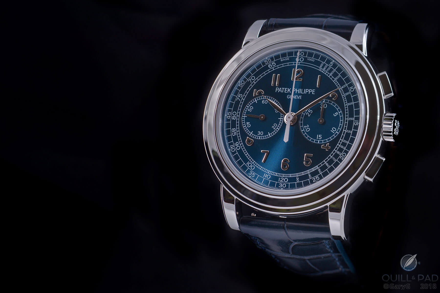 Slightly different and oh so rare: Patek Philippe Reference 5070P-013