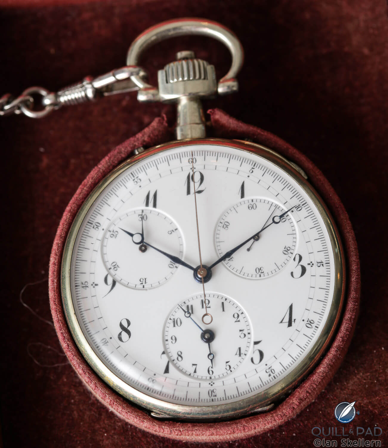 Perhaps the crown jewel of Gerd-Rüdiger Lang’s chronograph collection: a Matthias Wolfensberger unique piece