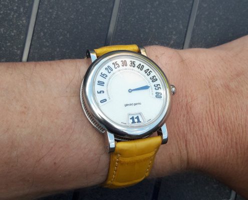 Gérald Genta Retro Classic on the wrist